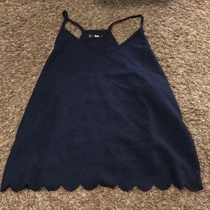 SHEIN blue tank top